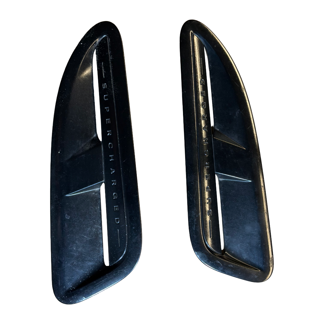 JAGUAR XFR/XKR/XJR SET OF BONNET GRILLS (7W8316C628AE0XXX / 7W8316C629AE0XXX)