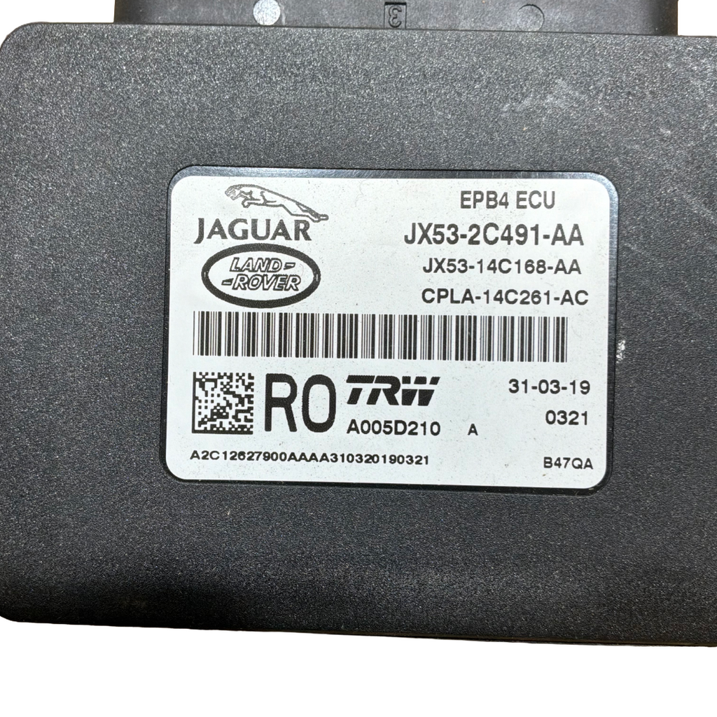 JAGUAR F-PACE PARKING BRAKE MODULE WITH BRACKET (JX532C491AA)