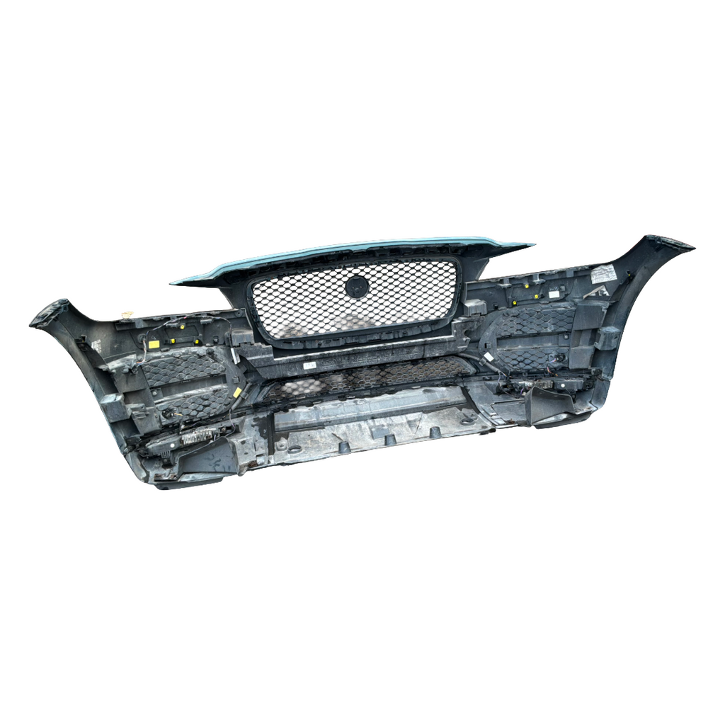 JAGUAR F-PACE 2016> (X761) FRONT BUMPER COVER COMPLETE (HGY BRITISH RACING GREEN) (HK8317B971BC8LML)