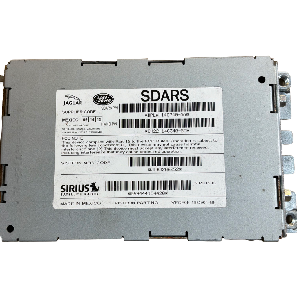 LAND ROVER / JAGUAR GENUINE OEM DIGITAL AUDIO RECIEVER (DPLA14C740AA)
