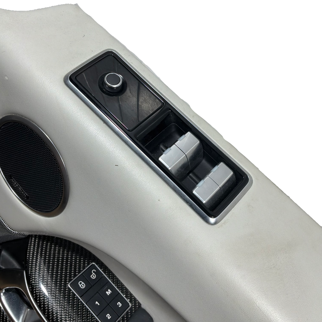 RANGE ROVER SPORT L494 4X DOOR CARDS CIRRUS GREY / CARBON FIBRE