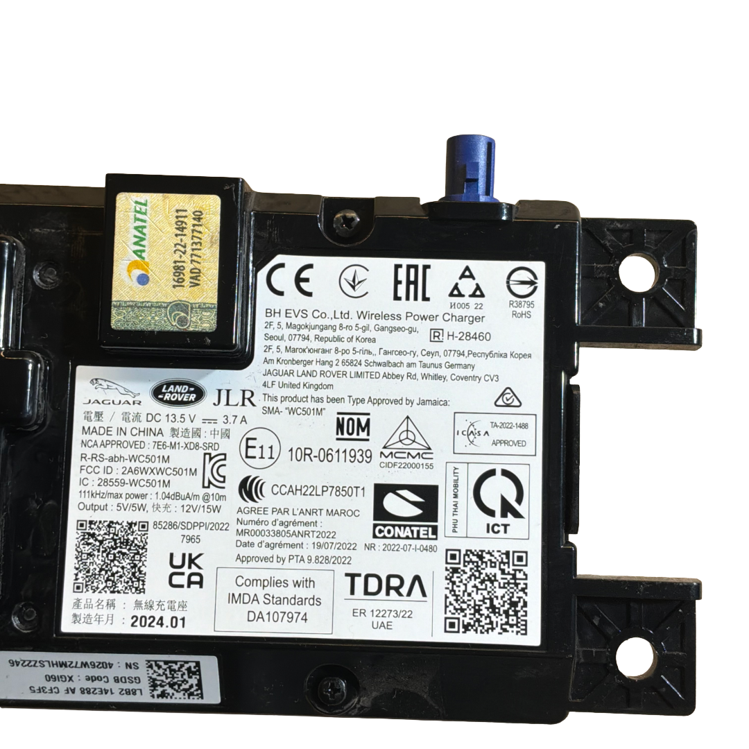JAGUAR / LAND ROVER WIRELESS CHARGE UNIT (L8B214E288AF)