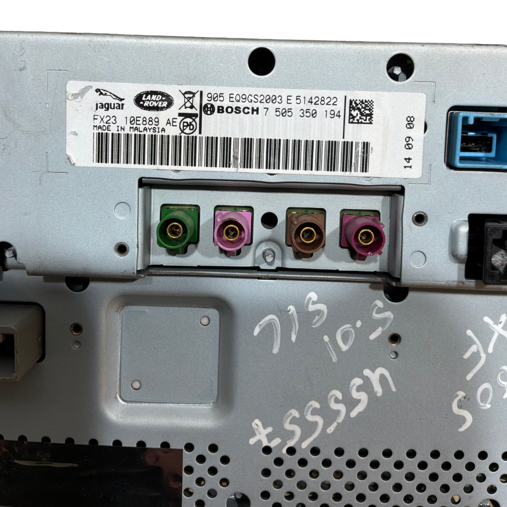 JAGUAR XF X250 7" DISPLAY SCREEN (FX2310E889AE)