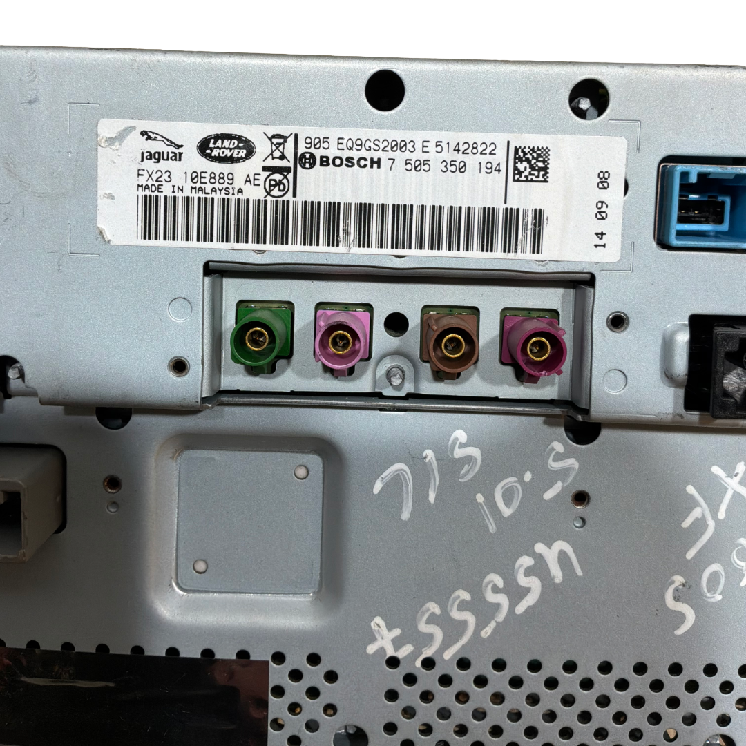 JAGUAR XF X250 7" DISPLAY SCREEN (FX2310E889AE)