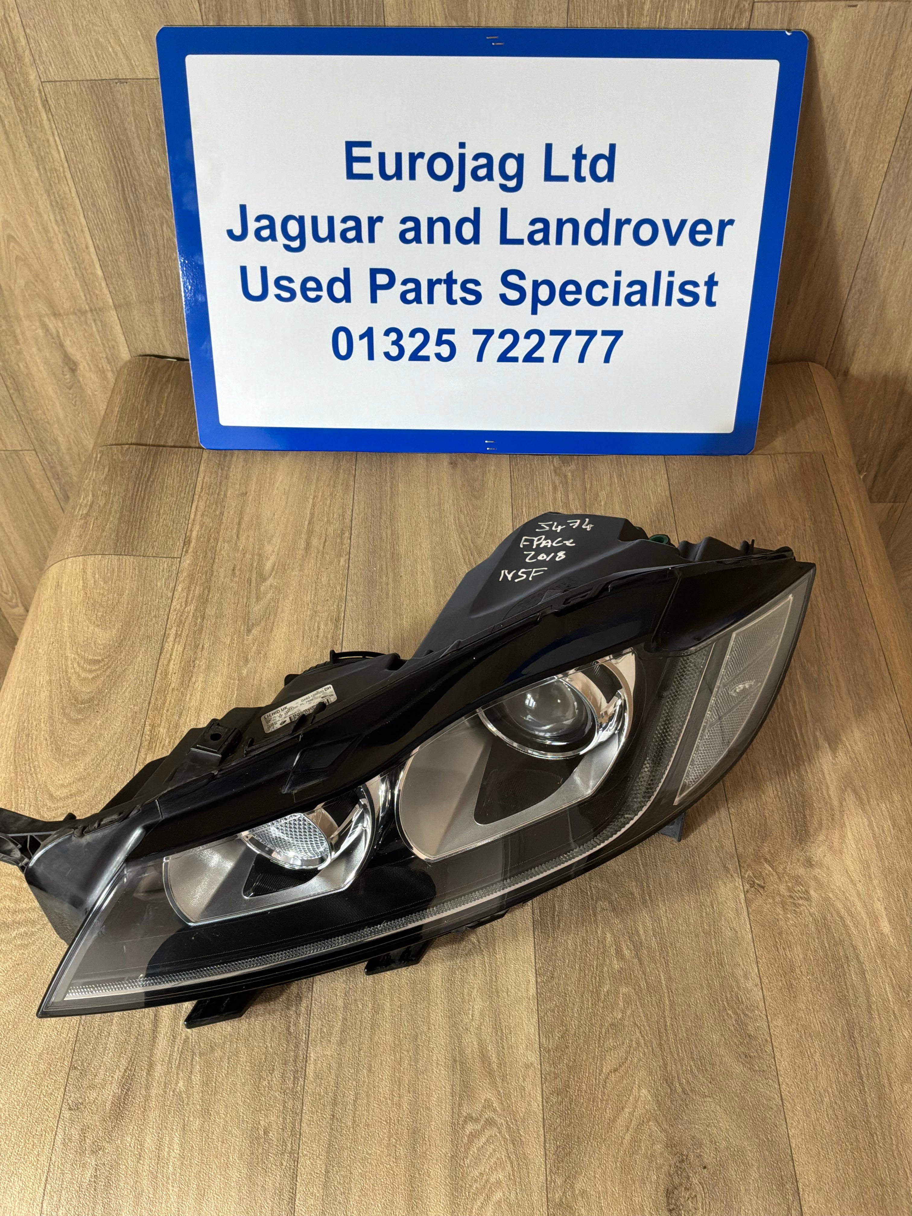 JAGUAR XF/F-PACE 2016> BI-XENON N/S/F HEADLAMP ASSY