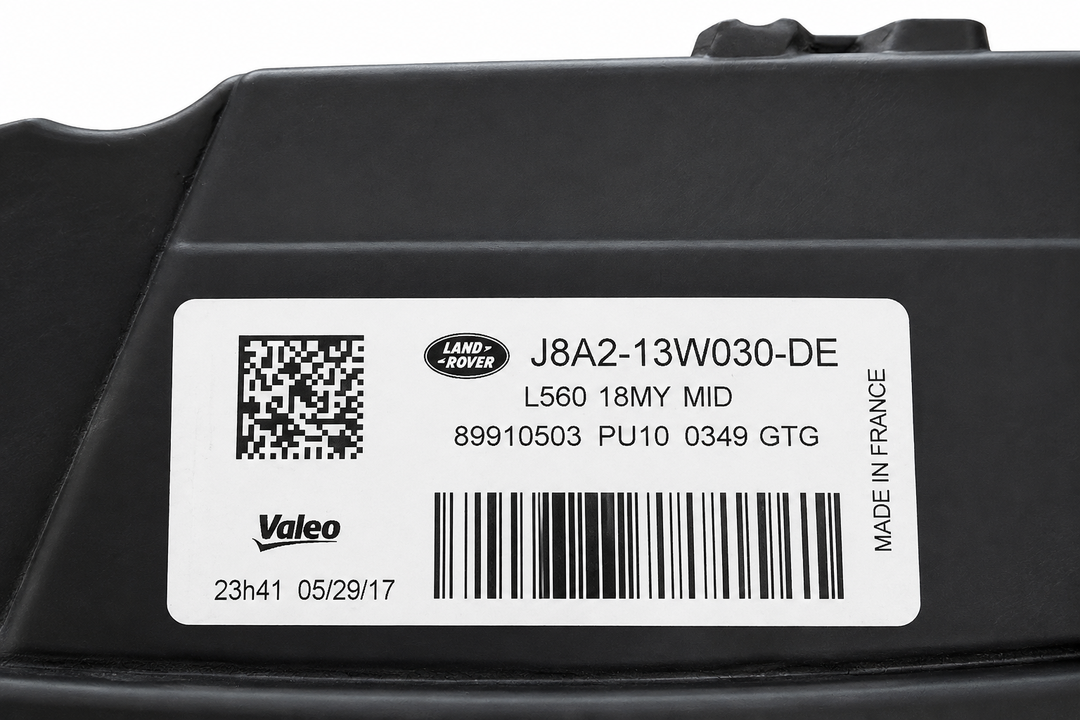RANGE ROVER VELAR N/S/F LED COMBINATION LAMP (J8A213W030DE)