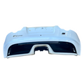 JAGUAR F-TYPE X152 'CHEQURED FLAG' FUJI WHITE REAR BUMPER (JX5317K835AC8LML)