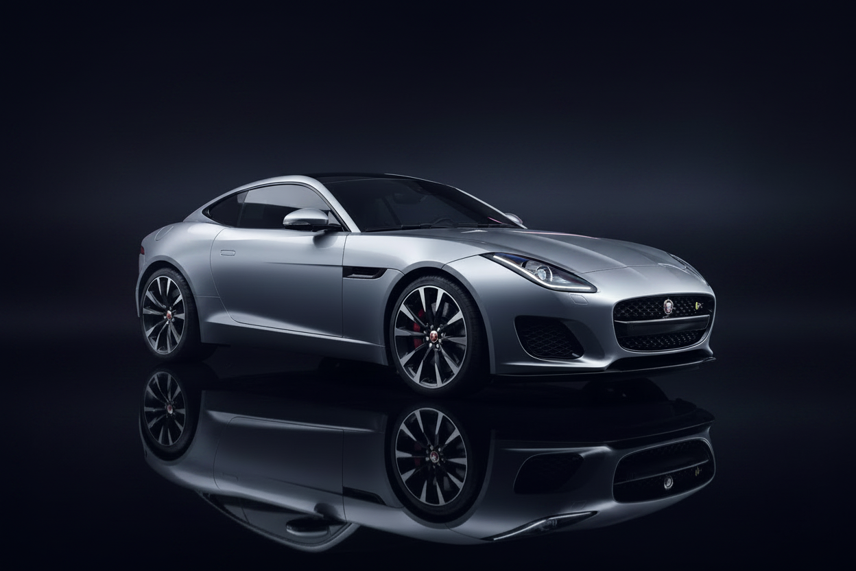 Jaguar clean dark background